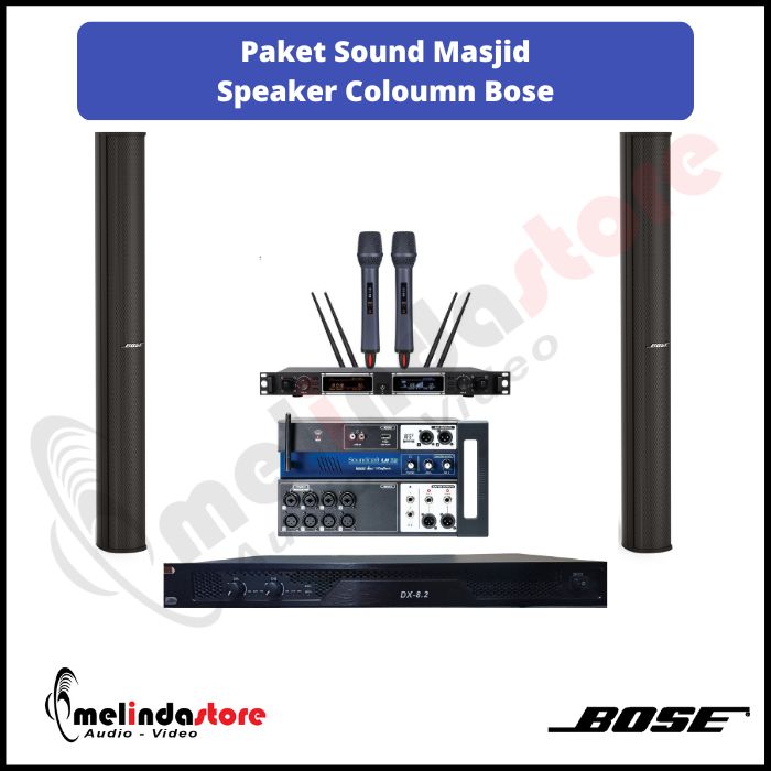 Paket Sound System Masjid Indoor Speaker Bose MA-12 | 2 Speaker